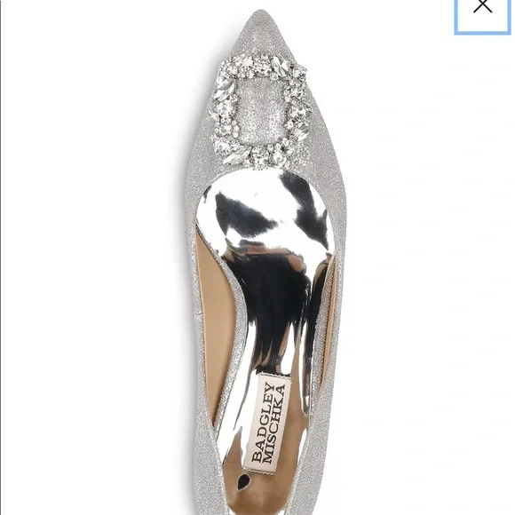Badgley Mischka Shoes Silver Badgley Mischka Carrie
